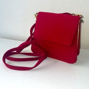 Kenneth Jay Lane satin evening gown purse